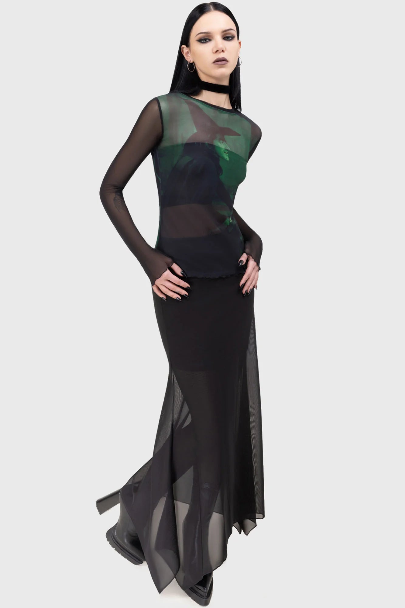 Truly Wicked Mesh Top - Wizard of Oz x Killstar