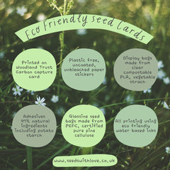 Naughty Nature Seed Card - Seeds with Love