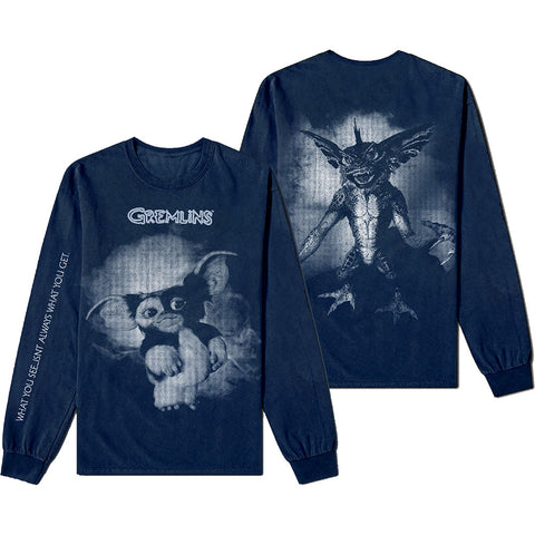 Warner Bros Gremlins Graphic Long Sleeve T-Shirt