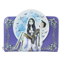 Corpse Bride Moon Zip Around Wallet - Loungefly