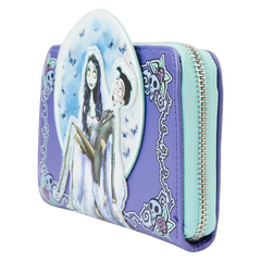 Corpse Bride Moon Zip Around Wallet - Loungefly