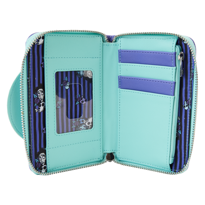 Corpse Bride Moon Zip Around Wallet - Loungefly