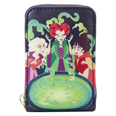 Hocus Pocus Sanderson Sisters Cauldron Accordion Wallet - Loungefly