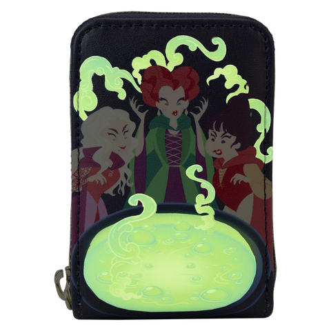 Hocus Pocus Sanderson Sisters Cauldron Accordion Wallet - Loungefly