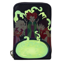 Hocus Pocus Sanderson Sisters Cauldron Accordion Wallet - Loungefly