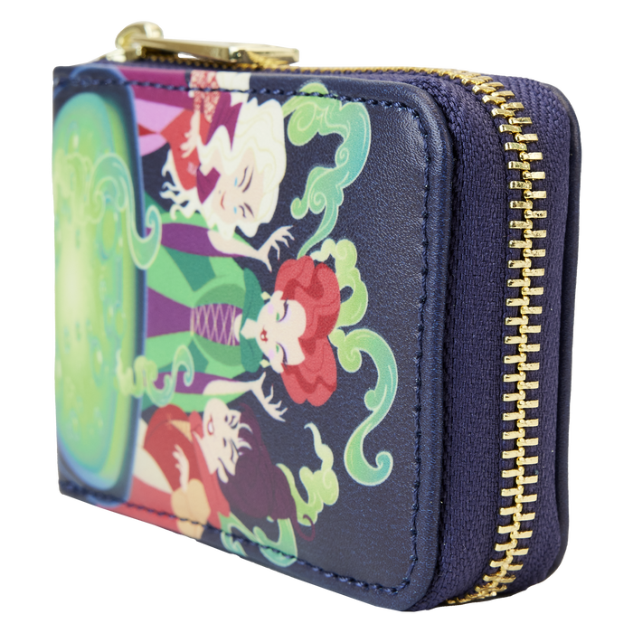 Hocus Pocus Sanderson Sisters Cauldron Accordion Wallet - Loungefly
