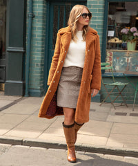 Totally Teddy Coat (Caramel) - Joe Browns