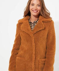 Totally Teddy Coat (Caramel) - Joe Browns