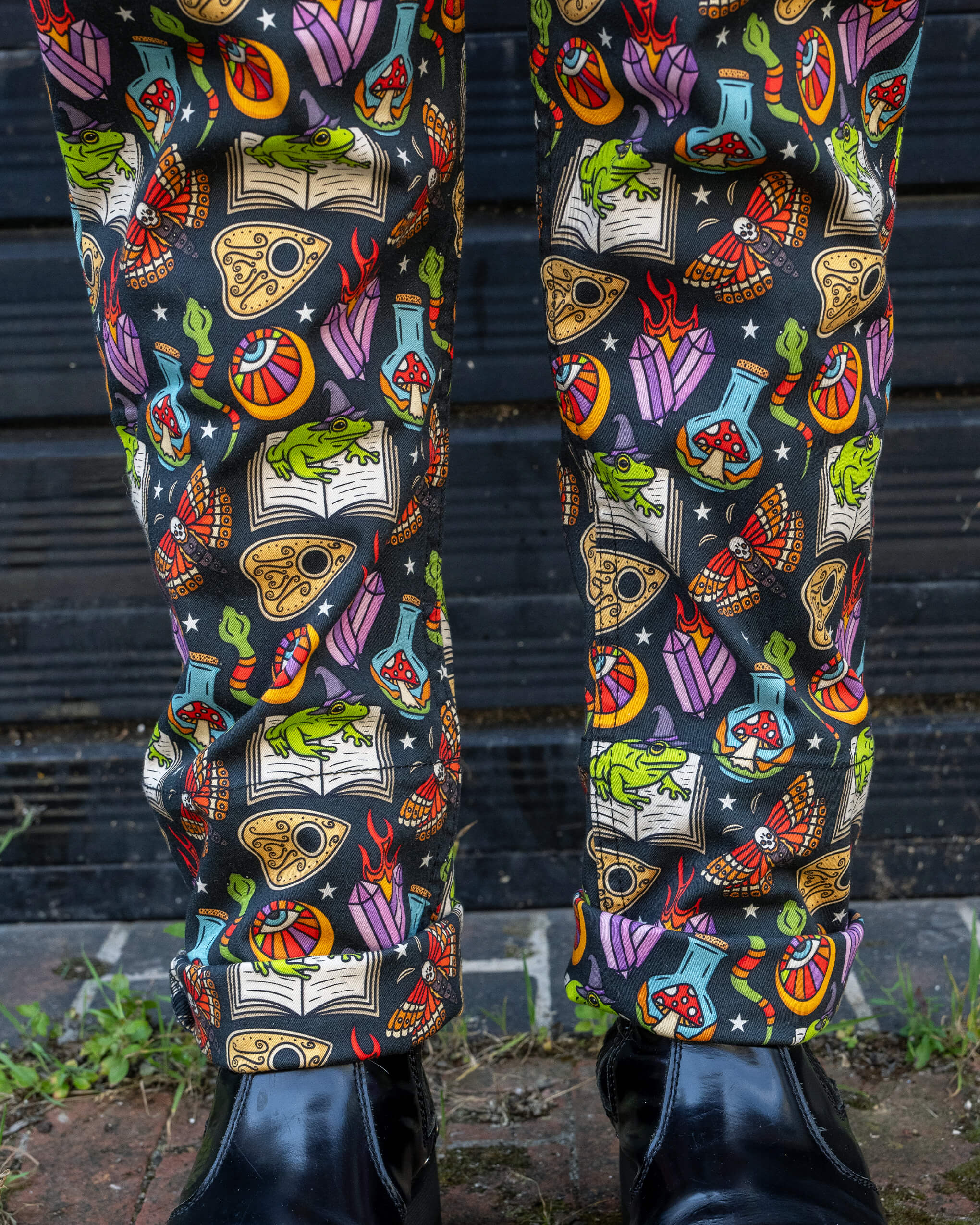 Bewitched Stretch Twill Dungarees - Run & Fly