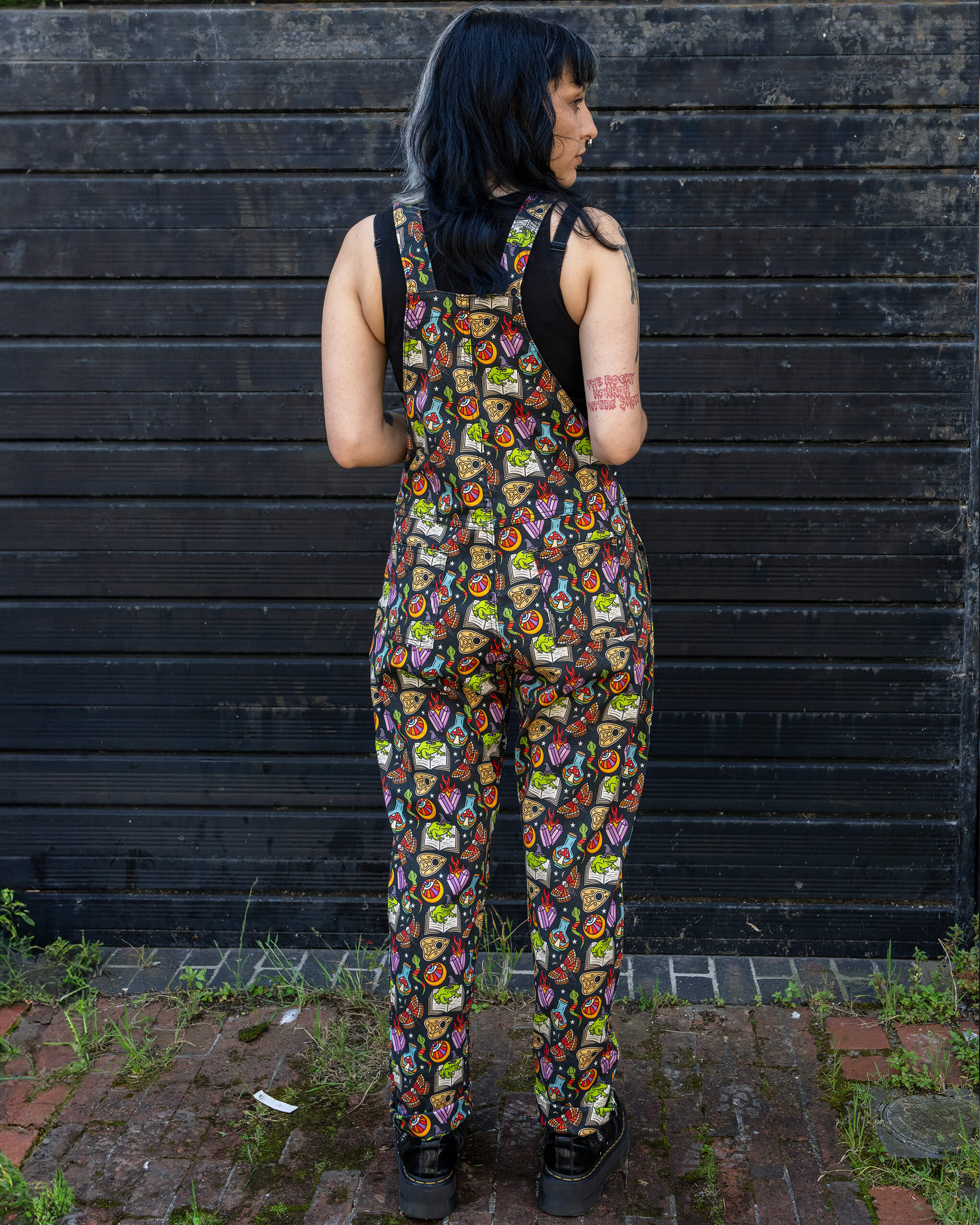 Bewitched Stretch Twill Dungarees - Run & Fly