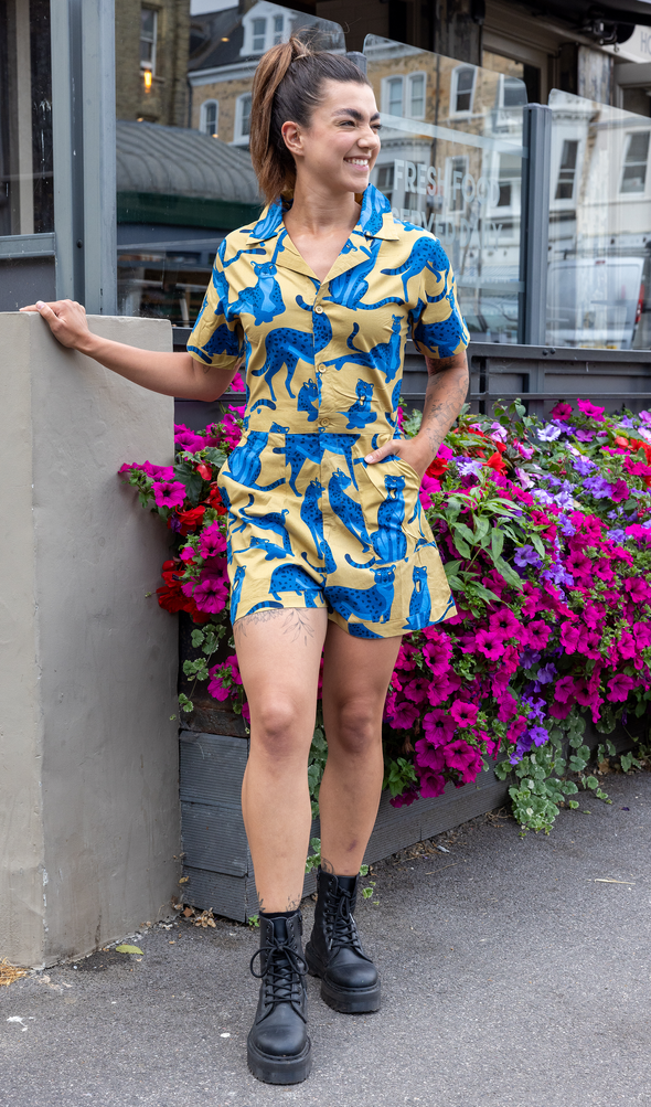 Big Cats Playsuit - Run & Fly