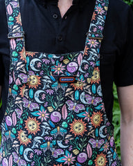 Boho Summer Stretch Twill Dungarees - Run & Fly