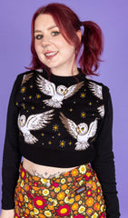 What A Hoot Owl Knitted Tank Top - Run & Fly