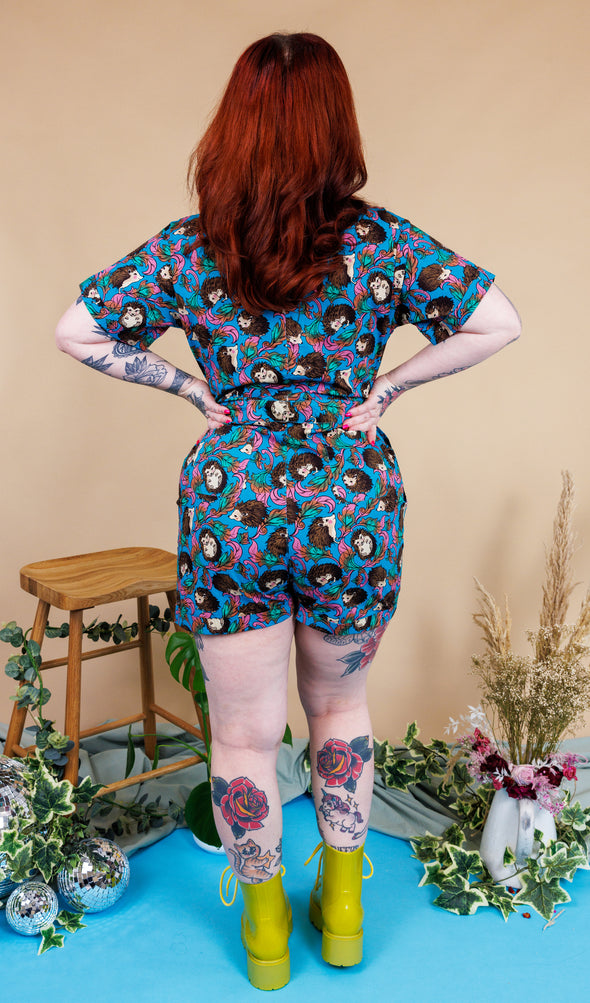 Hedgehog Stretch Playsuit - Run & Fly