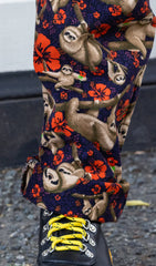 Island Time Sloth Stretch Twill Dungarees - Run & Fly