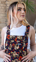 Island Time Sloth Stretch Twill Dungarees - Run & Fly