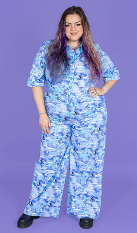 Winter Friends Stretch Jumpsuit - Run & Fly