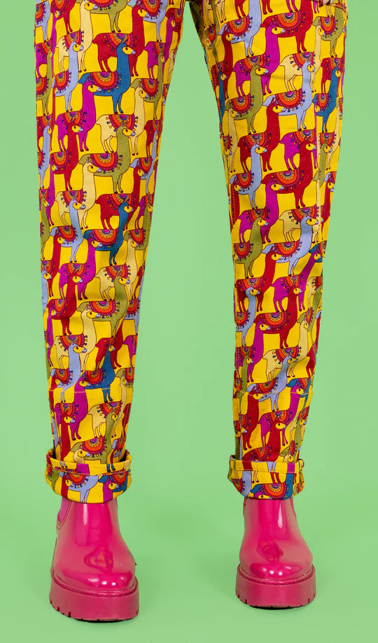 Drama Llama Dungarees - Run & Fly