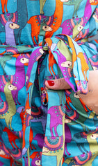 Party Llama Stretch Jumpsuit - Run & Fly