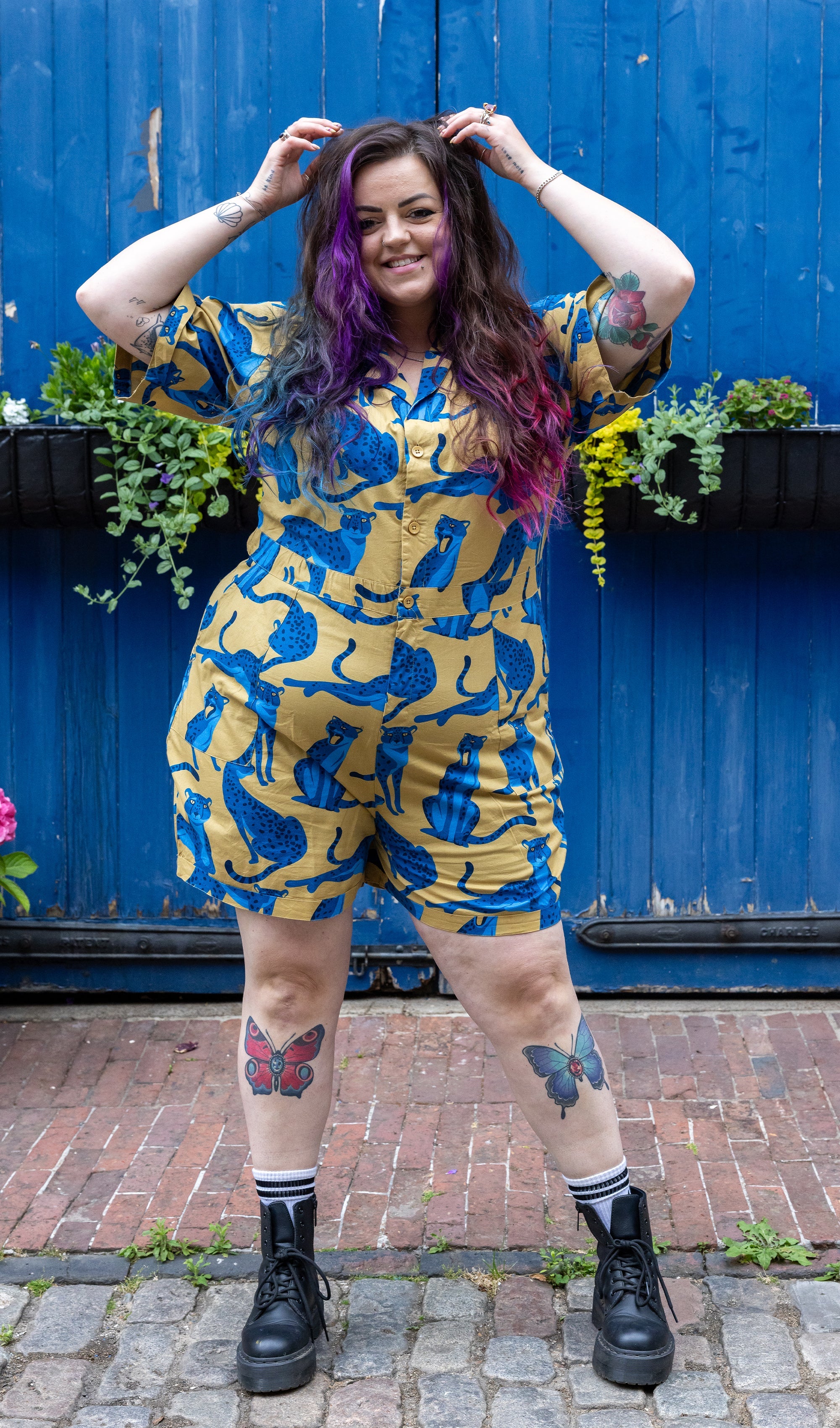 Big Cats Playsuit - Run & Fly