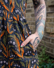 Poison and Plants Oversized Smock Dress - Run & Fly