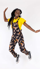 What A Hoot Owl Stretch Twill Dungarees - Run & Fly