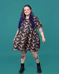 What a Hoot Owl Oversized Smock Dress - Run & Fly