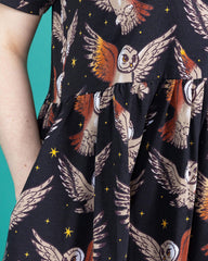 What a Hoot Owl Oversized Smock Dress - Run & Fly