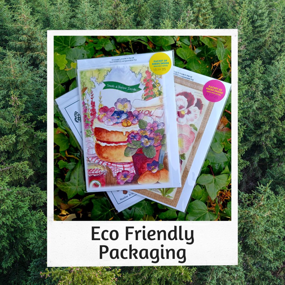 Herby Hedgehog Grow Your Own Coffee Card - Seeds with Love