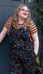 School of Science Stretch Twill Dungarees - Run & Fly