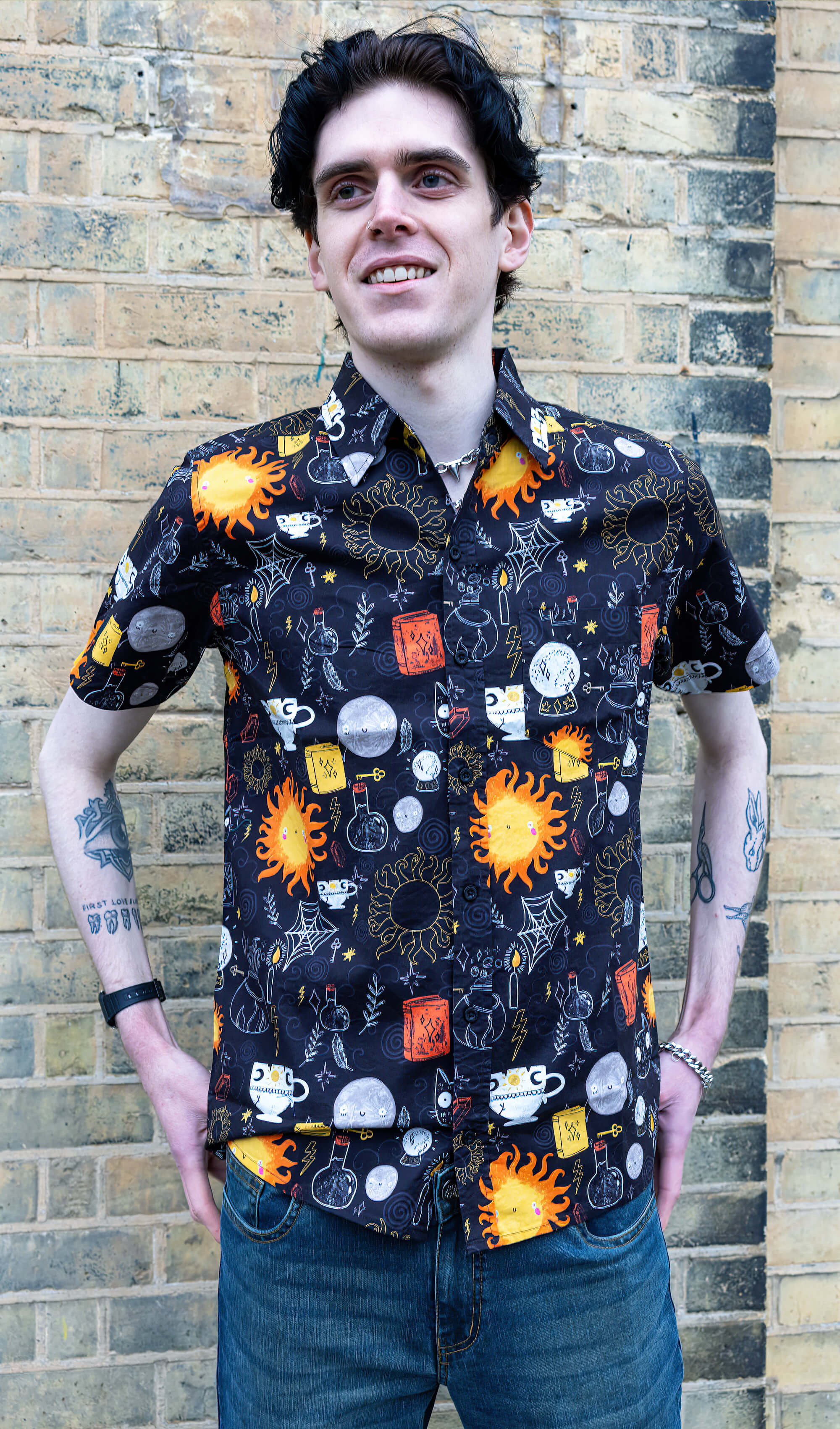 Run & Fly x Katie Abey Solar Witch Short Sleeve Shirt - Run & Fly