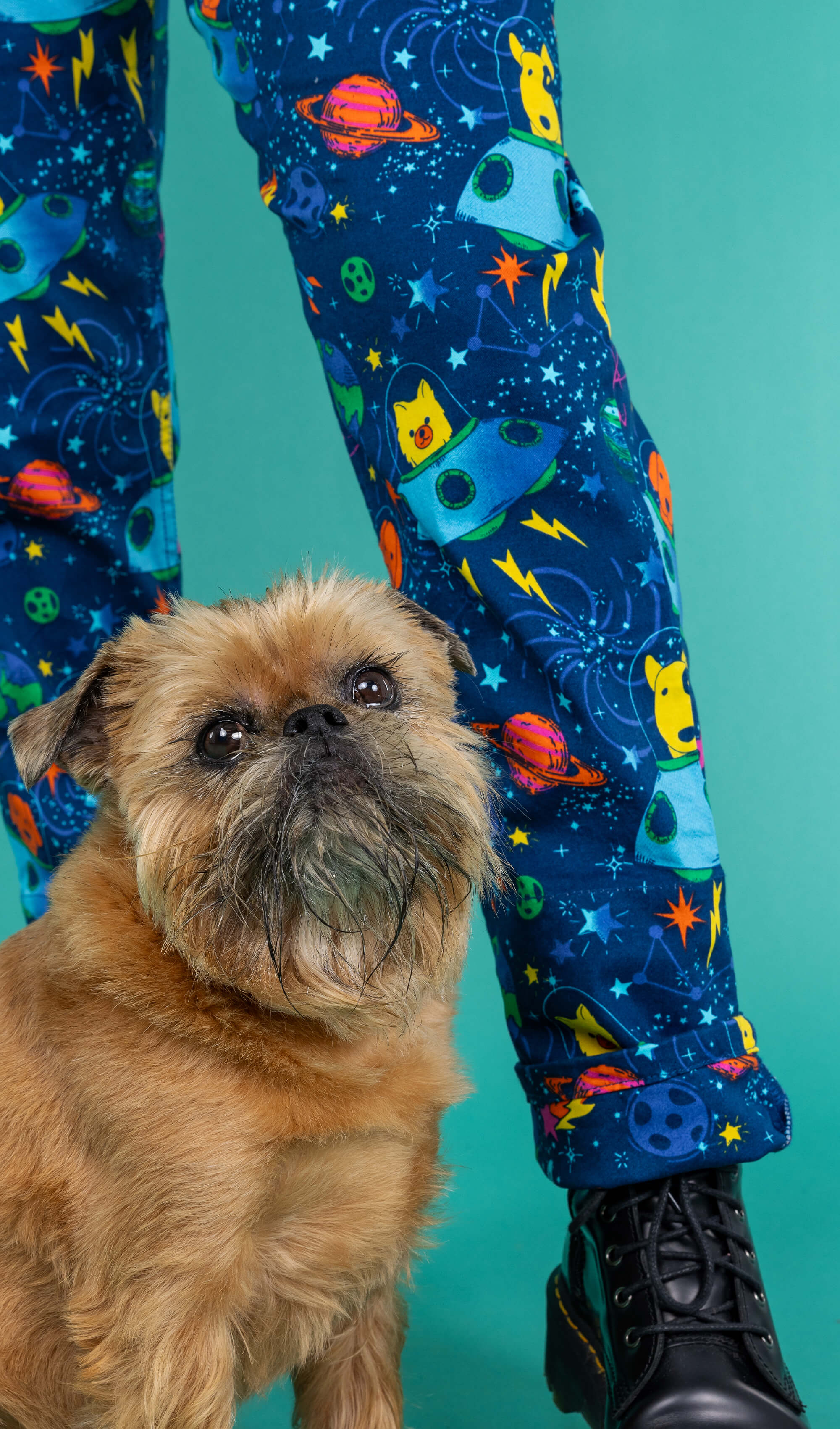 Dogs in Space Dungarees - Run & Fly