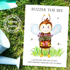 Buzzer The Bee Seed Card - Seeds with Love