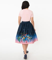 Comics Justice League Gellar Swing Skirt - Unique Vintage