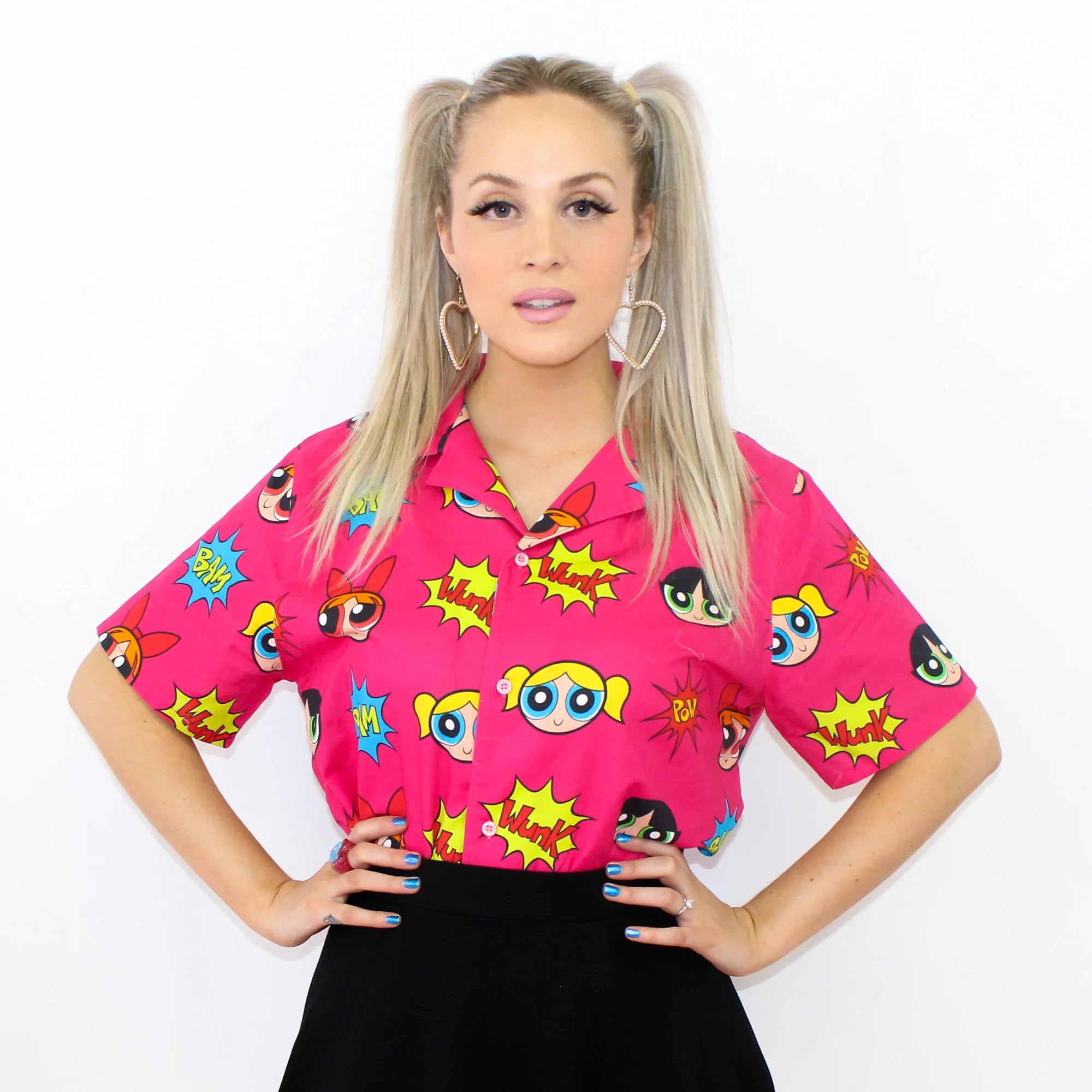 The Powerpuff Girls Button Up Shirt - Cakeworthy