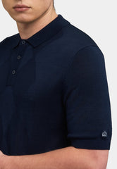 Stokes Knit Polo - Merc