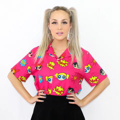 The Powerpuff Girls Button Up Shirt - Cakeworthy