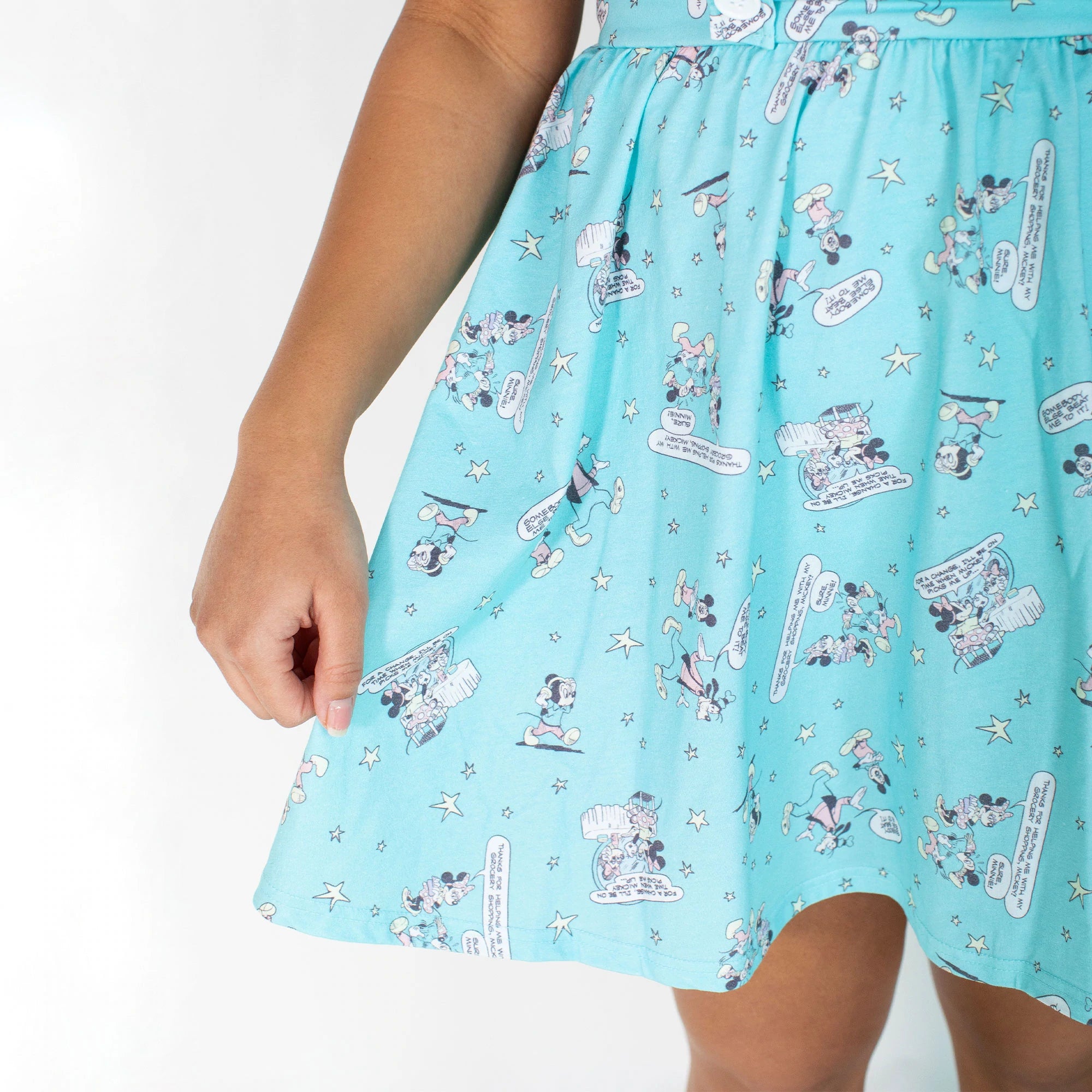 Mickey and Friends Comic Overall Skirt - Cakeworthy