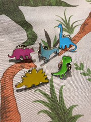 Adventure Dinosaur Grey Pinafore - Run & Fly (Last Available)