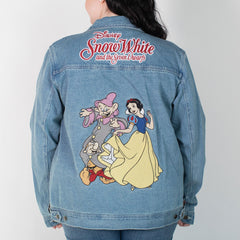 Snow White and the Seven Dwarves Anniversary Denim Jacket - Cakeworthy