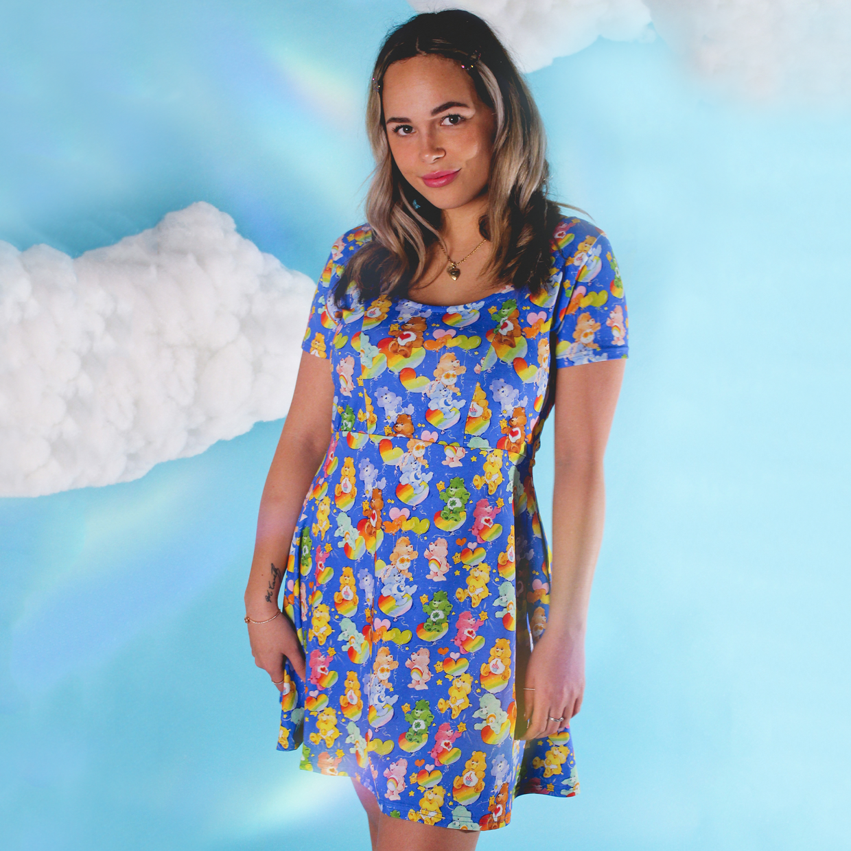 Care Bears Scoop Neck Dress - Cakeworthy