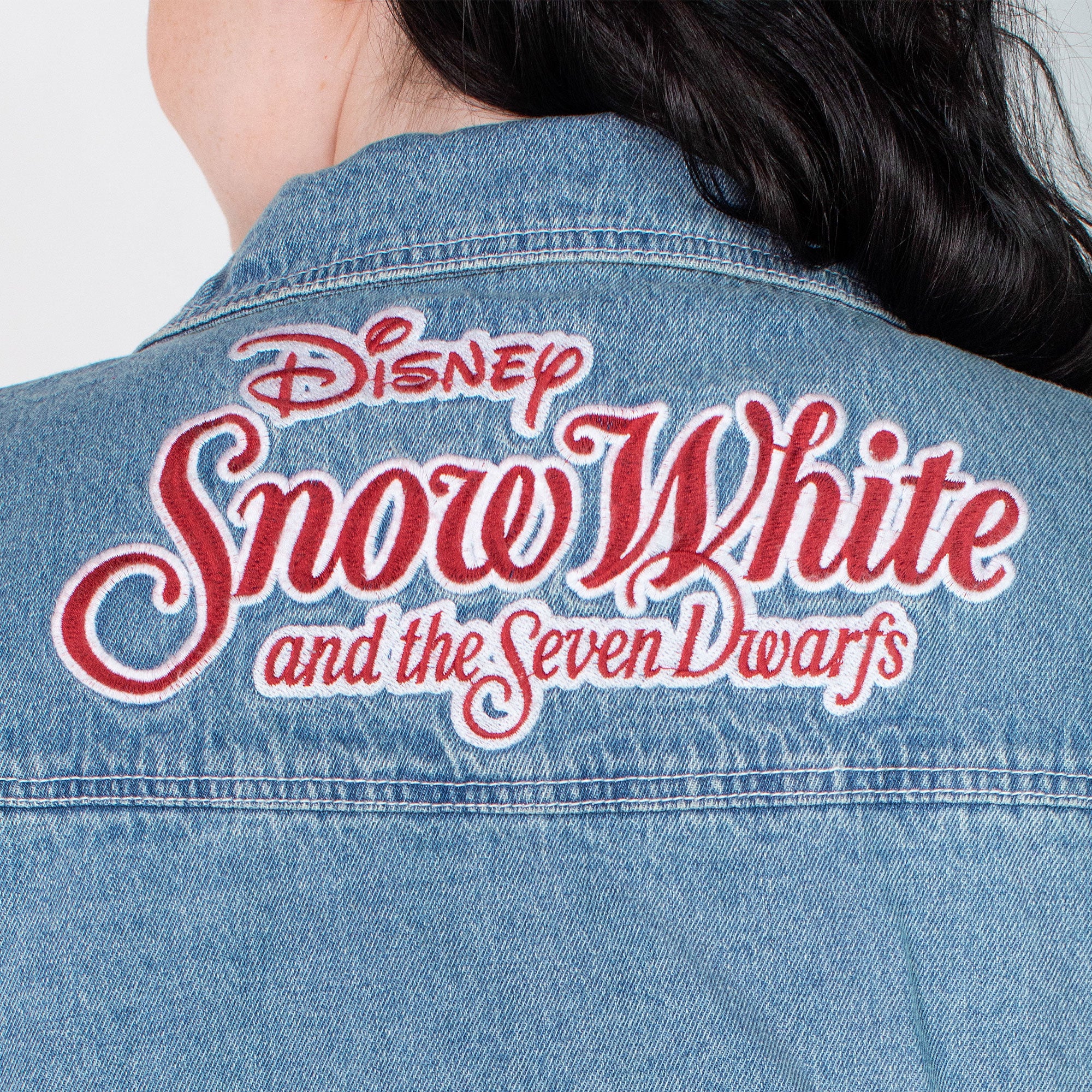 Snow White and the Seven Dwarves Anniversary Denim Jacket - Cakeworthy