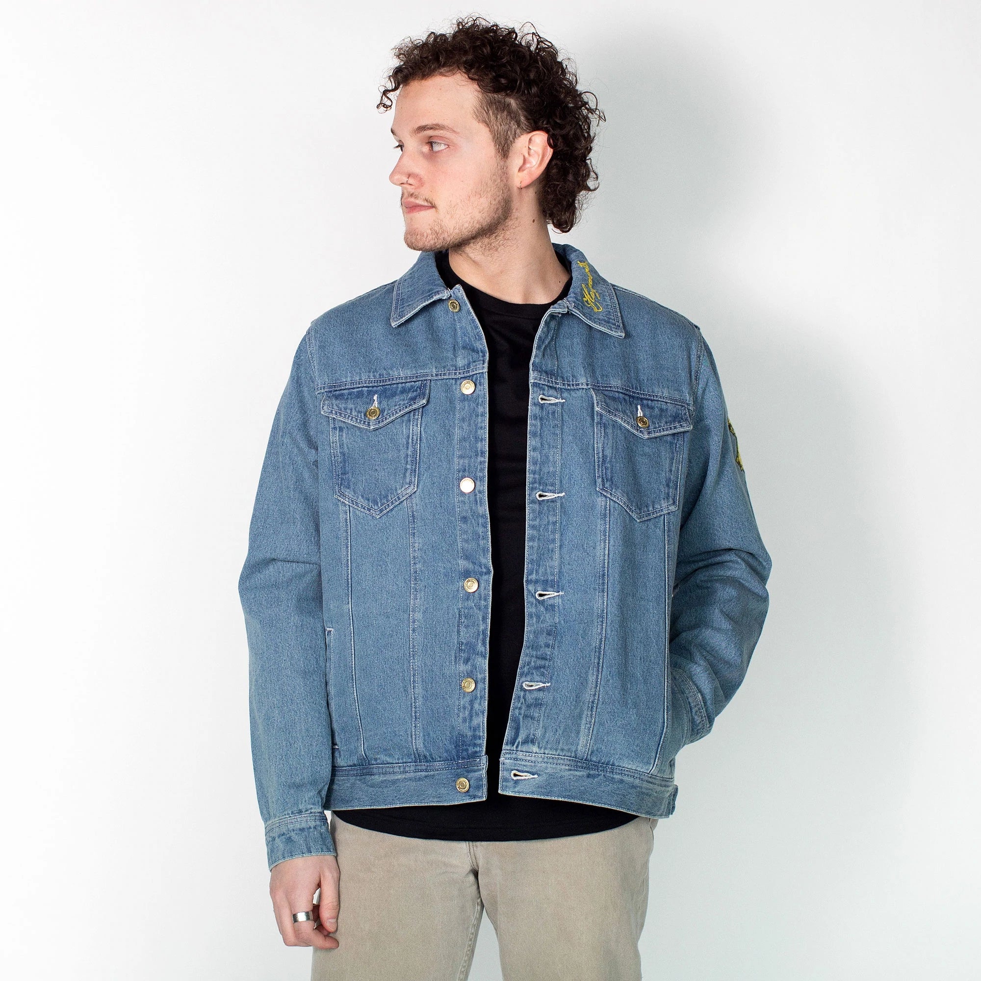 Harry Potter Hogwarts Denim Jacket - Cakeworthy