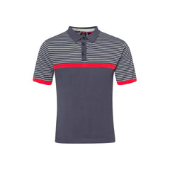 Blake Knit Polo - Merc