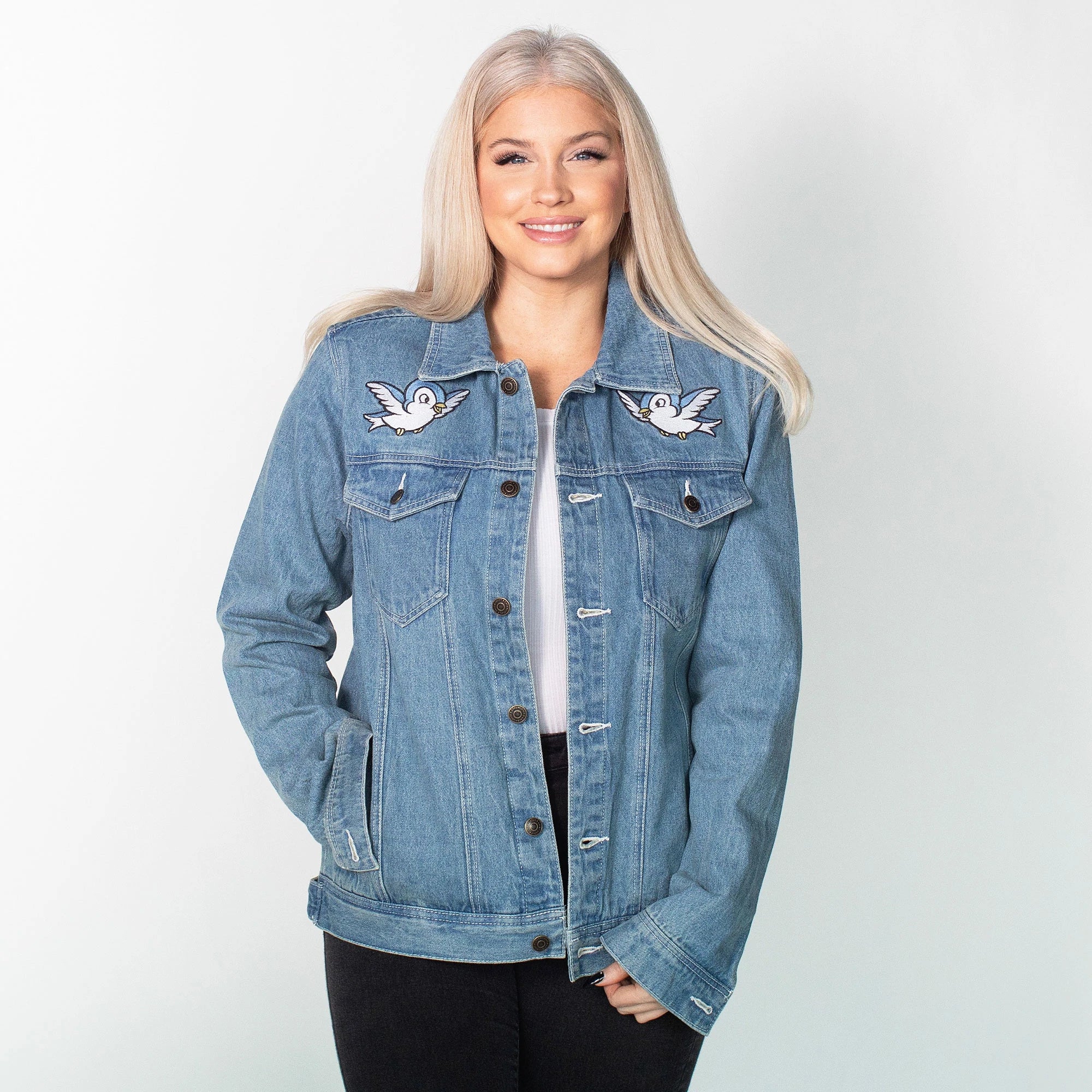 Snow White and the Seven Dwarves Anniversary Denim Jacket - Cakeworthy