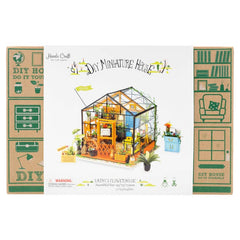 DIY Miniature House Kit: Cathy's Flower House - Hands Craft