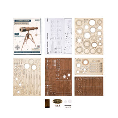 DIY Wooden Puzzle Monocular Telescope - Hands Craft (Last Available)