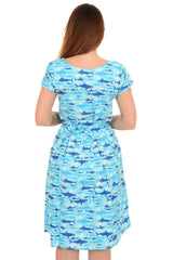 Shark Jaws Fish Tea Party Dress - Run & Fly (Last Available)