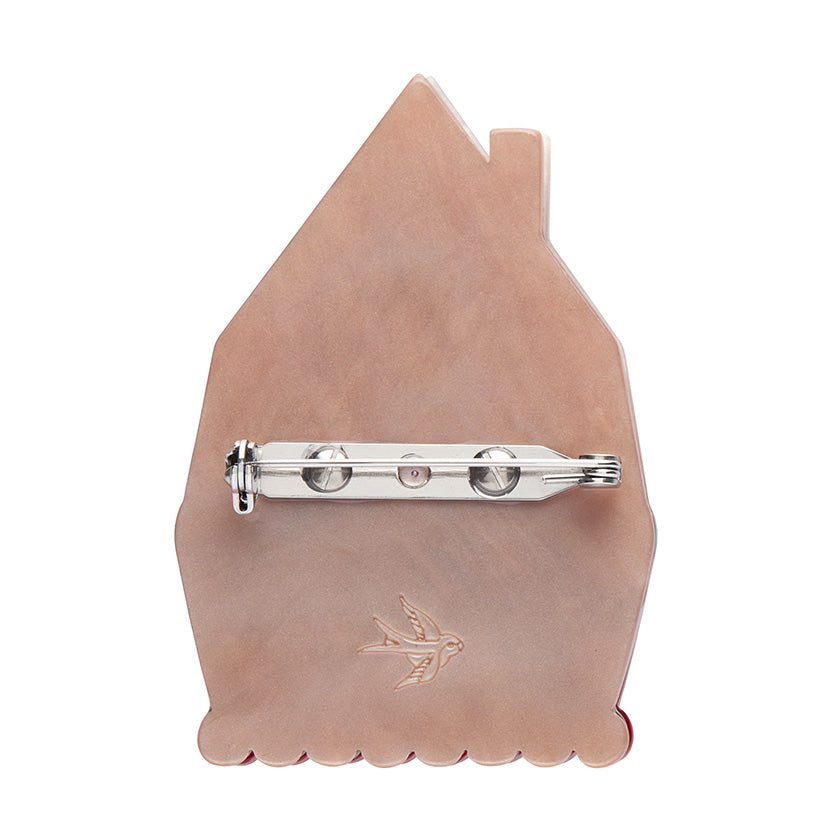 Holiday Home Brooch - Erstwilder Modern Holiday