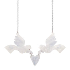 Peace & Love Necklace - Erstwilder Modern Holiday
